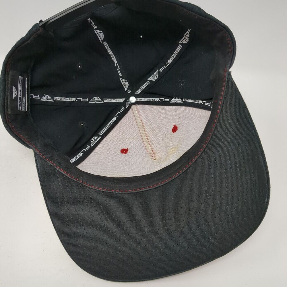 Fly Racing Snapback Hat Multicolor One Size Adjustable Colorblock 6 Panel - Picture 6 of 8